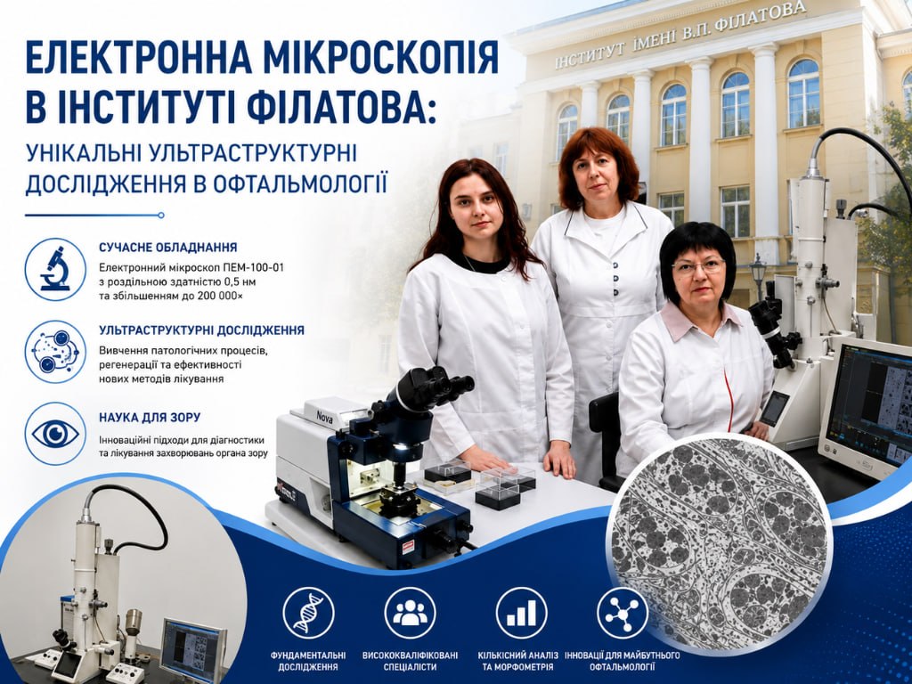 Electron Microscopy at the Filatov Institute: Unique Ultrastructural Research in Ophthalmology